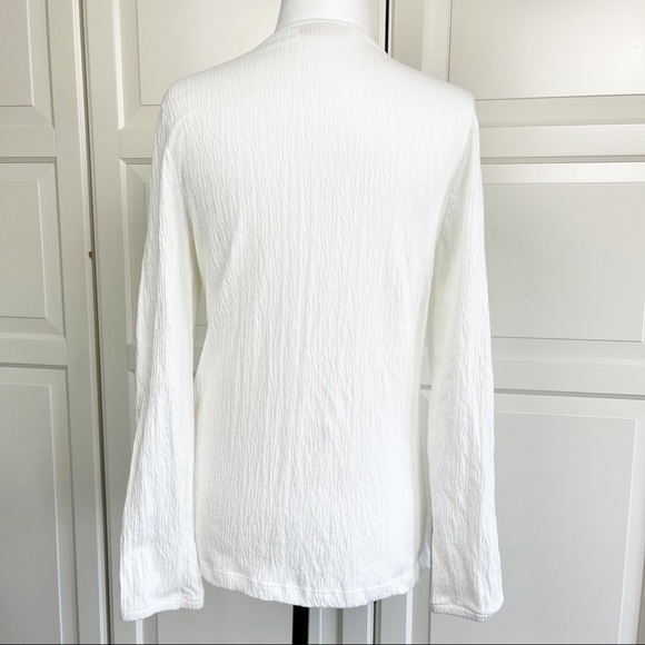 NWOT LC Waikiki | Boho Style Long Sleeve Tie Collar  Blouse Size Large - Picture 3 of 9